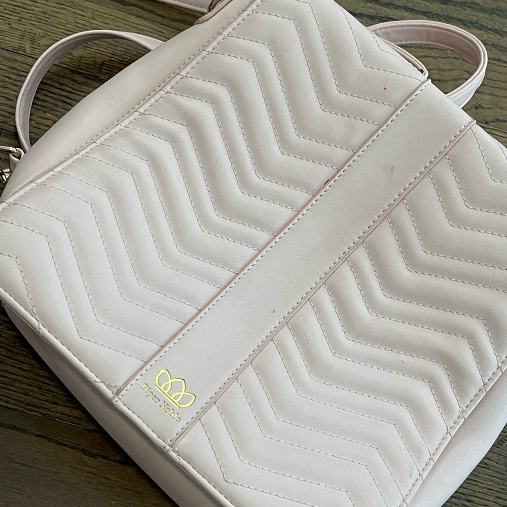 Pink Quilted Handbag